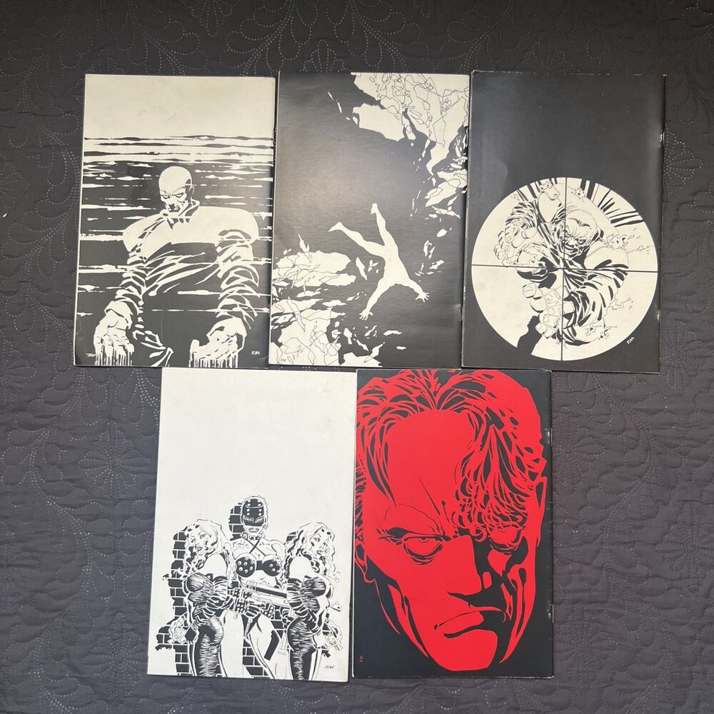 Sin City A Dame To Kill For (1993) Dark Horse Comic Set #1-3, 5 & 6 Frank Miller - Picture 2 of 12